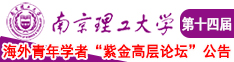 中国女人插鸡吧视频南京理工大学第十四届海外青年学者紫金论坛诚邀海内外英才！